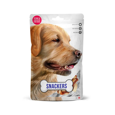 Snackers Penne Chicken And Cod Dice Dog Treat