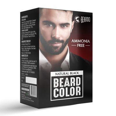 Beardo Beard Color For Men - Natural Black