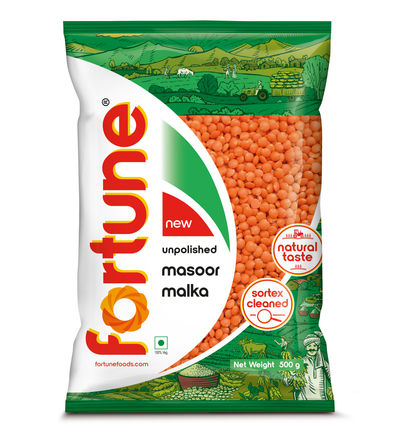 Fortune Unpolished Masoor Malka Big