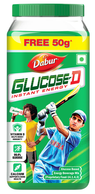 Dabur Glucose D Jar - (For Instant energy)