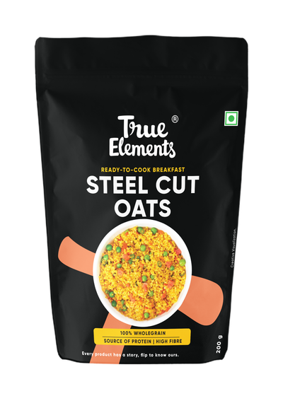 True Elements Steel Cut Oats | Naturally Gluten-free and Preservative-free