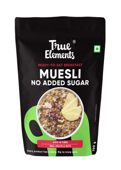 True Elements Muesli No Added Sugar