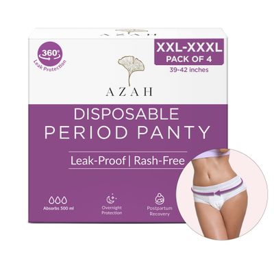 Azah Disposable Period Panties | 2XL-3XL