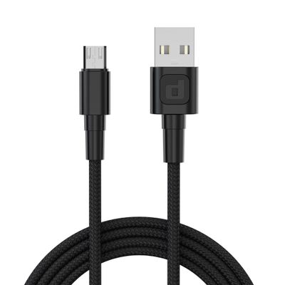 Dubstep Blaze Ultra 18W 3.1A Fast Charging Micro - USB A to Micro USB Cable (Black)
