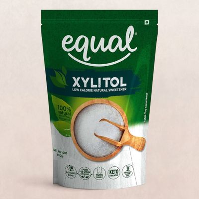 Equal Xylitol Low Calorie Natural Sweetener 100% Natural Sweetness from Xylitol Tooth Friendly Tastes Just Like Sugar