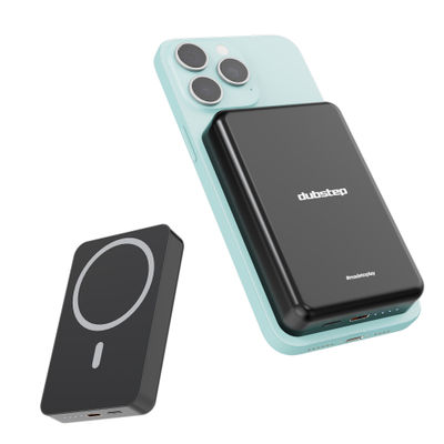 Dubstep Magsafe Powerblitz X1 10,000 mAh Wireless Powerbank Compatible with Fast Charging | Black