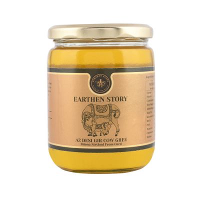Earthen Story A2 Gir Cow Bilona Ghee