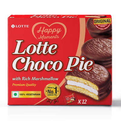 Lotte Choco Pie Chocolate | Trans Fat-free