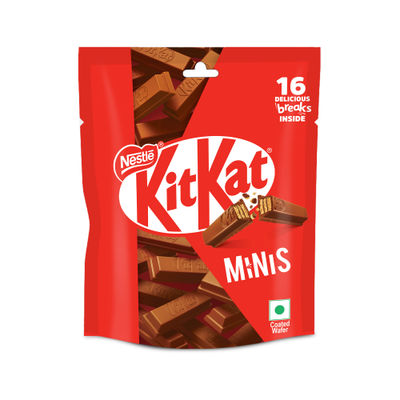 KitKat Minis Chocolate Coated Wafer Bar | Share Bag | Miniature Pouch