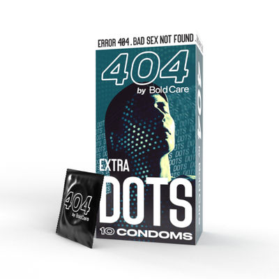 Bold Care Extra Dotted Condom - 1500 Raised Dots