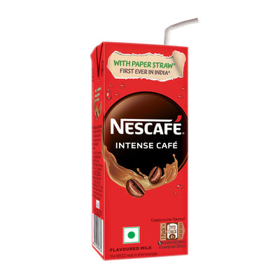 Nescafe Ready To Drink Coffee Flavoured Milk Intense Cafe Cappucino Cold Coffee
