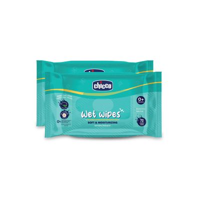 Chicco Wet Wipes For Kids | Assorted | 0 - 2 years