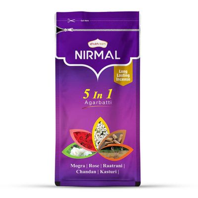 Shubhkart Nirmal 5 in 1 Agarbatti Zipper