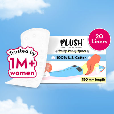 Plush Daily Panty Liner (Ultra Thin)