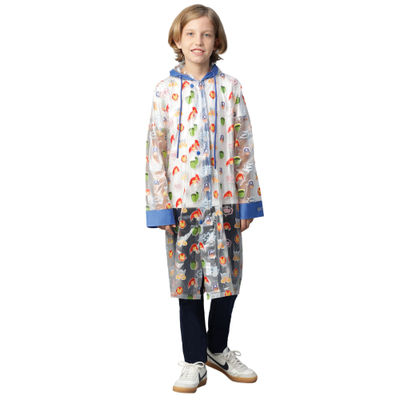 Citizen Kids PVC Series Disney Printed Long Coat with Zip