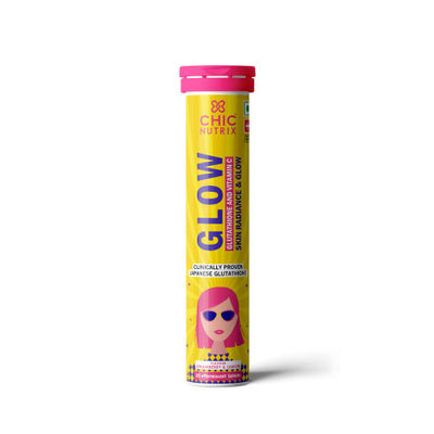 Chicnutrix Glow-Japanese Glutathione & Vit.C Skin Brightening|Strawberry Lemon