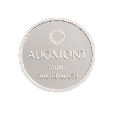 Augmont (999) Pure Silver Coin - Laxmi Ganesh