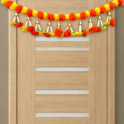 Mayyur Toran Flowers | Design 3
