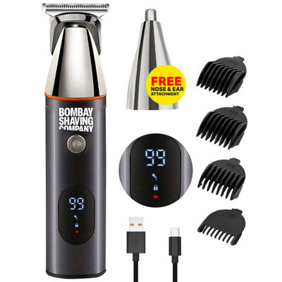 Bombay Shaving Company Premium Multi Grooming Trimmer For Men Multi Styling Rotary Comb | IPX6 Waterproof