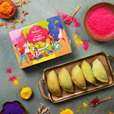 Awsum Baked Thandai Gujiya