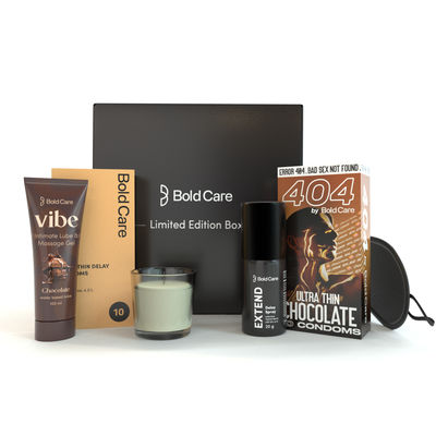Bold Care Limited Edition Honeymoon Gifting Pack For Him & Her - Chocolate Flavour