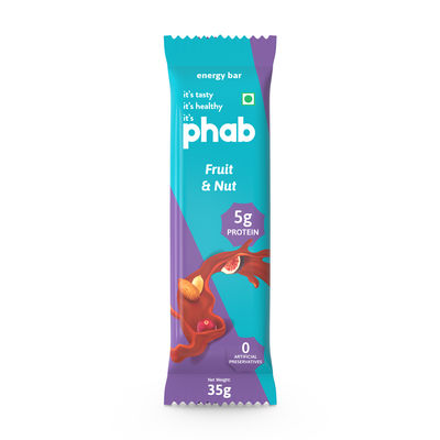 Phab Protein Energy Bar Fruit & Nut