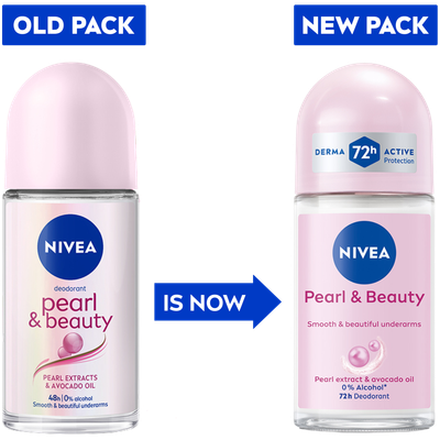 Nivea Deo Roll On Pearl beauty Underarms 72h protection