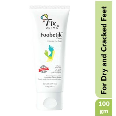 Fixderma Foobetik Foot Cream | For Cracked Heel Repair & Moisturizing Relief