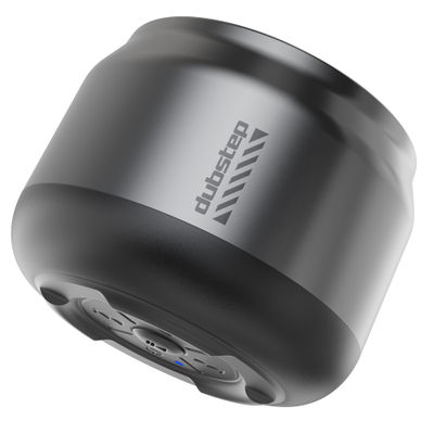 Dubstep Pop 600 Wireless Speaker With 15Hrs Playtime, 52mm Dynamic Driver, TWS Pairing, 6W Output (Grey)