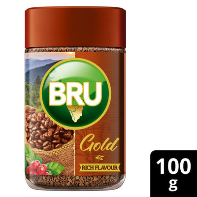 Bru Gold Premium Freeze Dried Coffee 100g