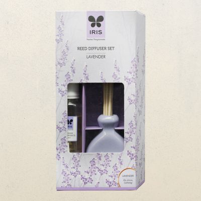 Iris Home Fragance Reed Diffuser Set - Lavender