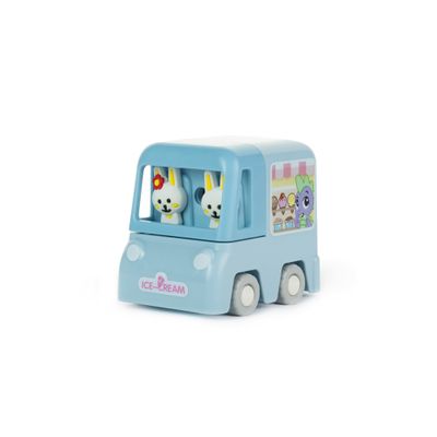 Qips Car Shaped Rotary Machine Pencil Sharpener - 308 Blue