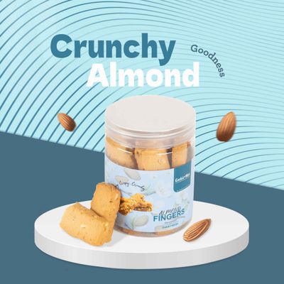 CookieMan Almond Finger Cookies