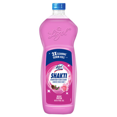 Lizol Shakti Rose Fresh Disinfectant Floor Cleaner