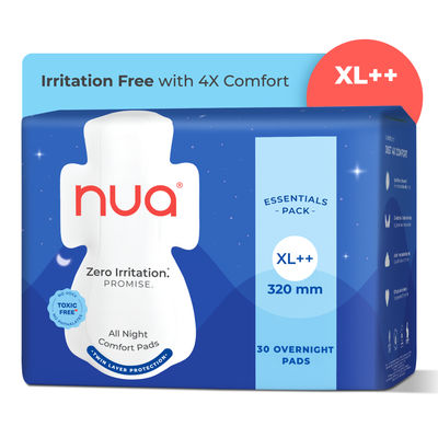 Nua All Night Comfort Pads - Super Saver Pack
