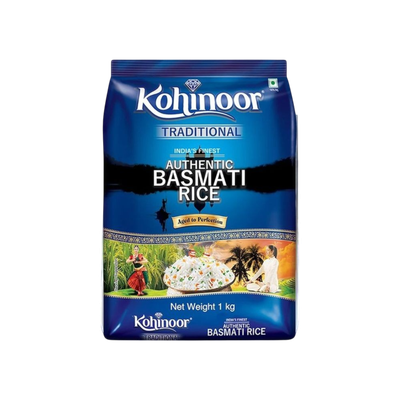 Kohinoor Traditional Authentic Basmati Rice