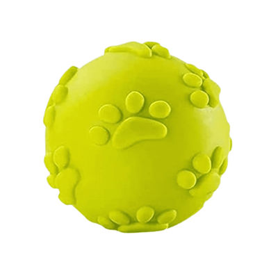 Foodie Puppies Latex Rubber Squeaky Chew Ball Toy - Claw Ball (6.5Cm) For Small Dogs & Puppies