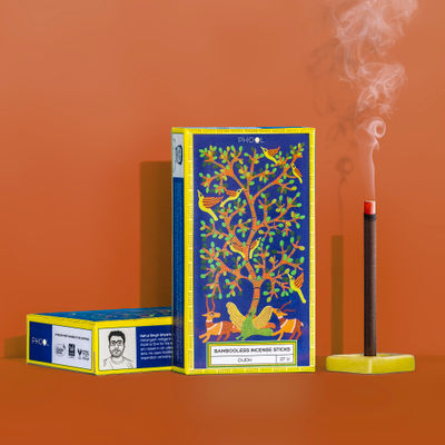 Phool Oudh Dhoop Sticks - 100% Natural Bambooless Incense Sticks