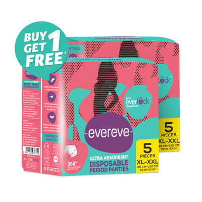 Evereve Overnight Disposable Period Panties | XL-XXL
