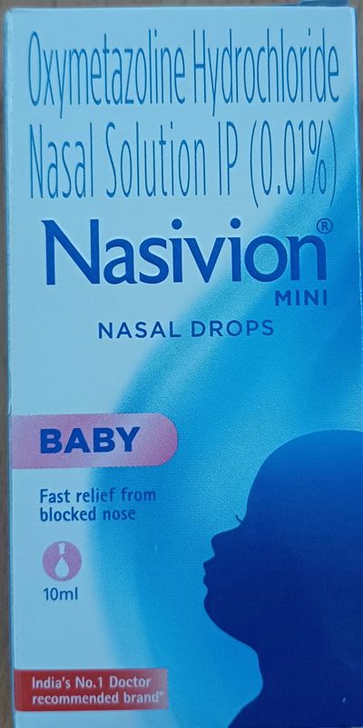 Nasivion Mini Baby 0.01% Nasal Drops