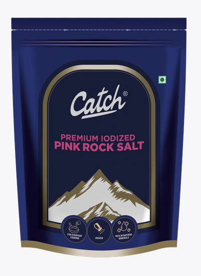 Catch Premium Iodized Pink Rock Salt