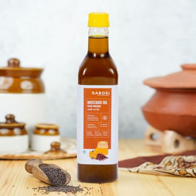 Barosi Cold Pressed Mustard Oil