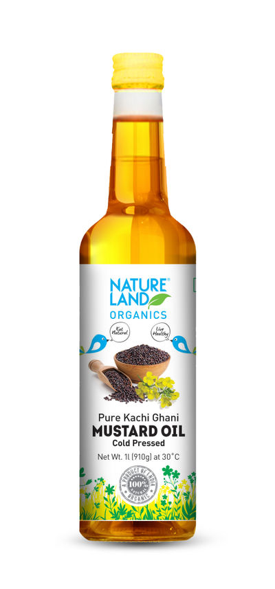Natureland Organics Mustard Oil