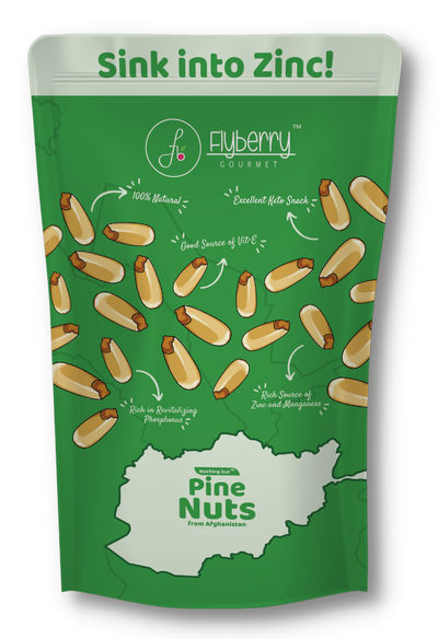 Flyberry Gourmet Pinenuts - Jumbo Size