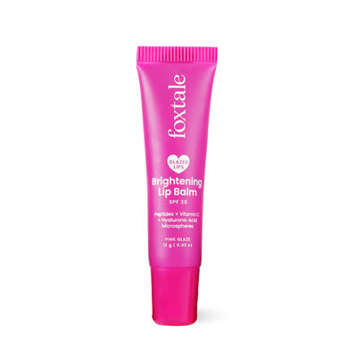 Foxtale SPF 30 Brightening Lip Balm with Peptitdes (Pink)