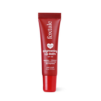 Foxtale SPF 30 Brightening Lip Balm with Peptitdes (Ruby)