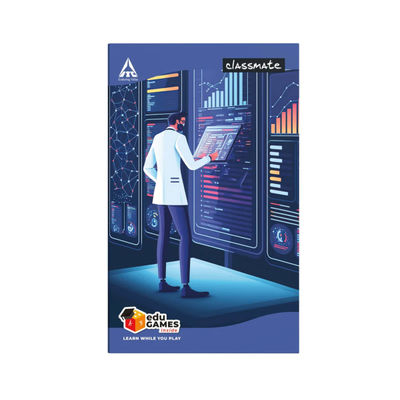 Classmate Longbook Single Line 314X194 160 Page - Assorted Designs