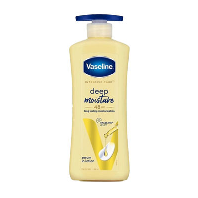Vaseline Deep Moisture Serum In Lotion Enriched With Glycerin For Nourished Soft Skin