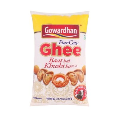 Gowardhan Pure Cow Ghee - Pouch