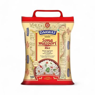 Daawat Premium Sona Masuri Rice | Medium Grain